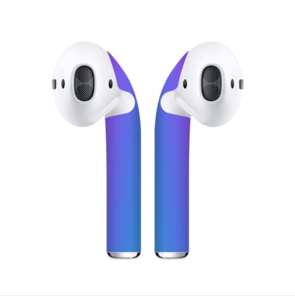 Purple Nebula AirPod Skins - 1 pair